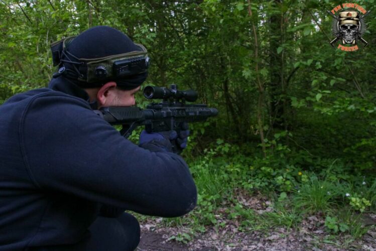 Lasertag 2.0 Sniper im the Forest Spielfeld