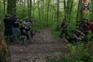 The Forest Outdoor Lasertag 2.0 Gruppe